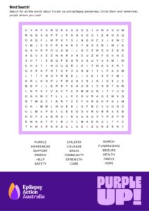 Kid friendly resources for Purple Up 1