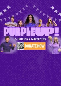 Purple Up Donate Today Poster 4