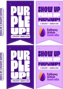 Purple Up Resources Register Donate Posters 794 x 1123 px