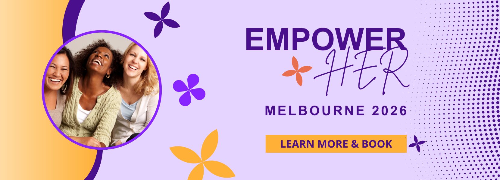 EmpowerHER 2026 Melbourne 1 EmpowerHer Banner